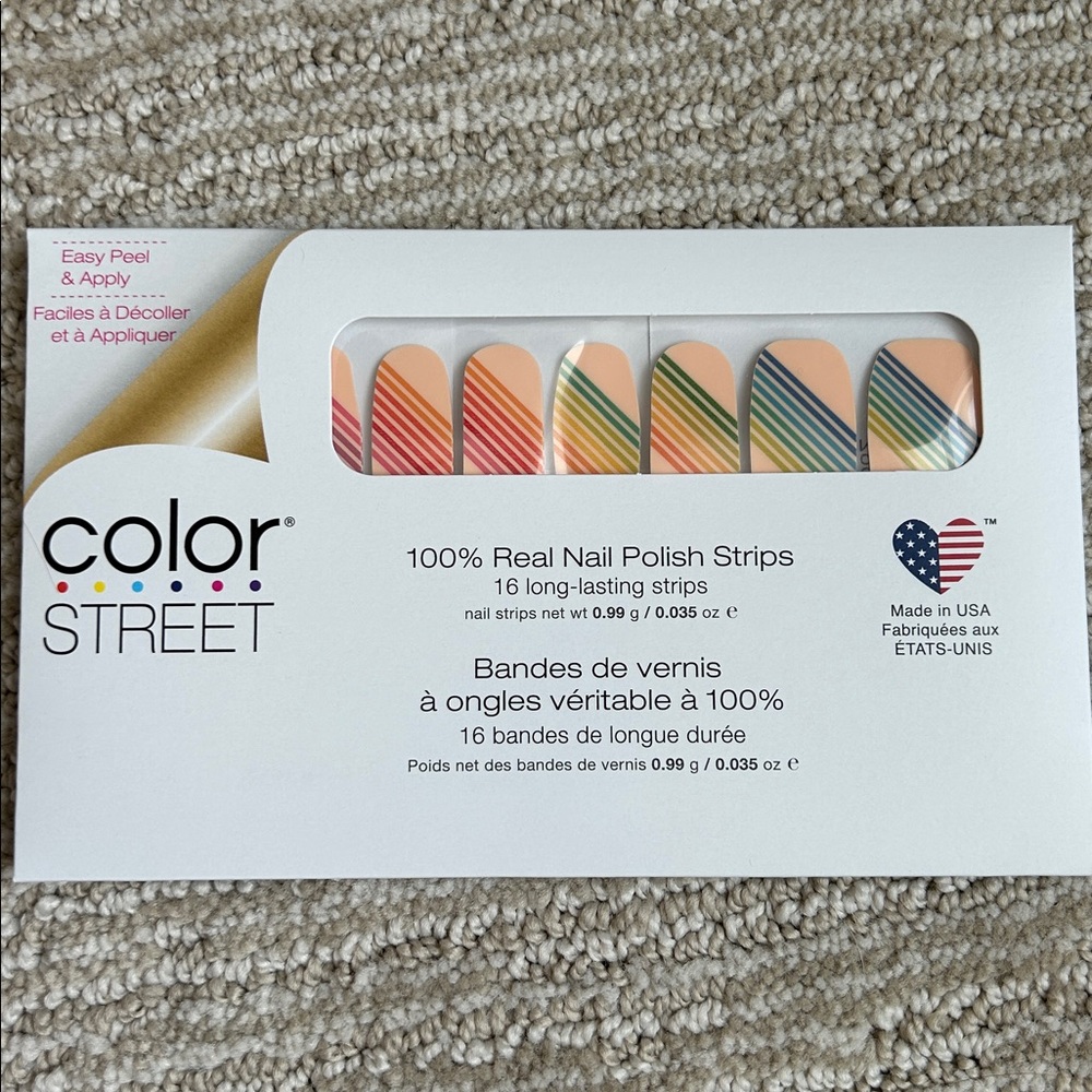 Color Street Nail Polish Strips, Rainbow Rhythm